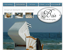 Tablet Screenshot of bris-strandkorb.de